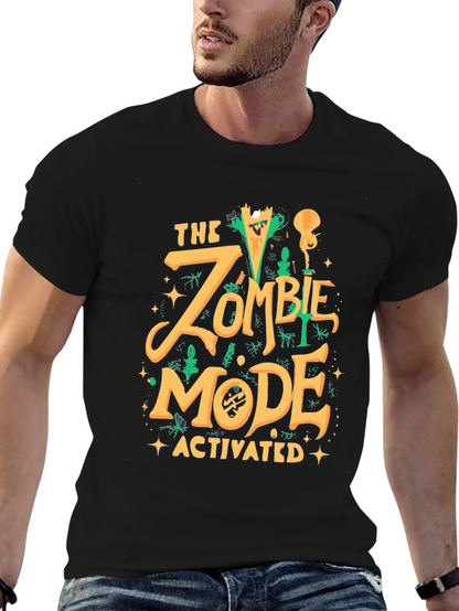 Zombie Mode Activated Graphic T-Shirt
