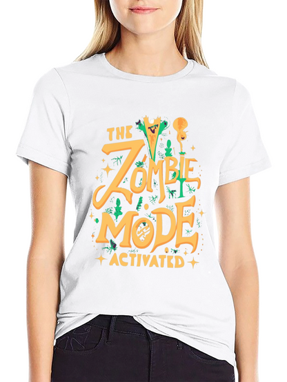 Zombie Mode Activated Graphic T-Shirt