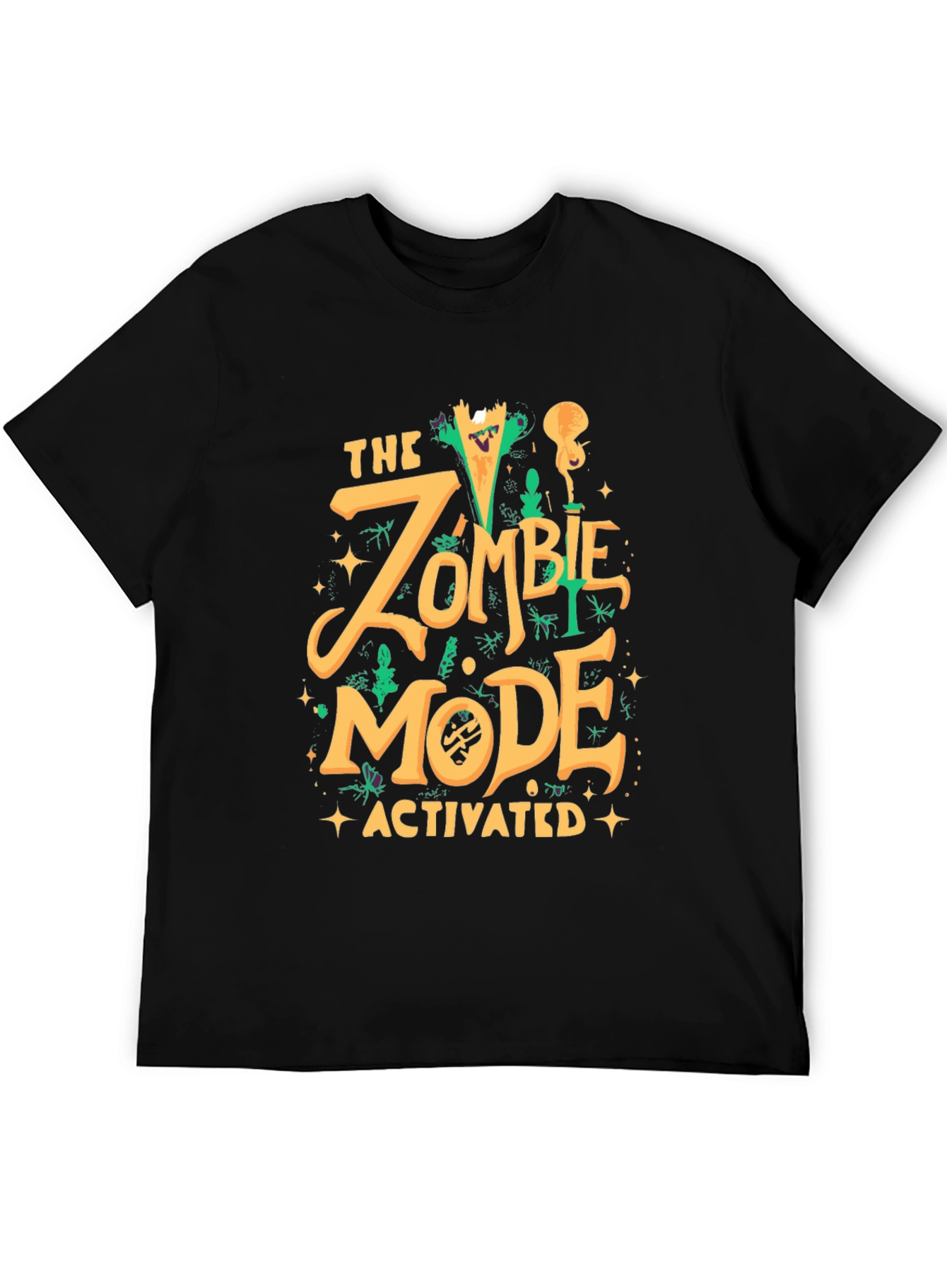 Zombie Mode Activated Graphic T-Shirt