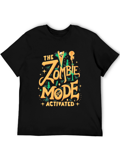 Zombie Mode Activated Graphic T-Shirt