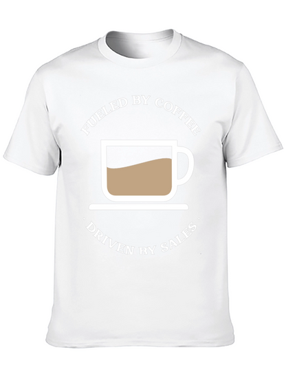 Fueled by Coffee Driven by Sales Graphic Tee