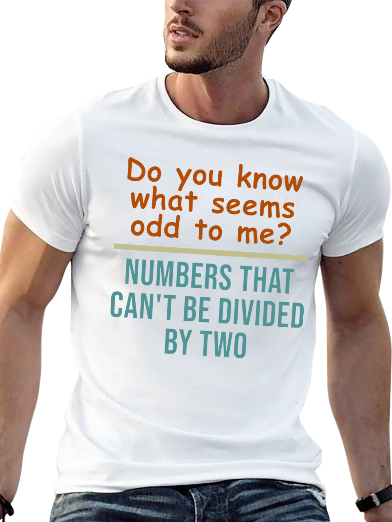 Funny Math Humor T-Shirt - Odd Numbers