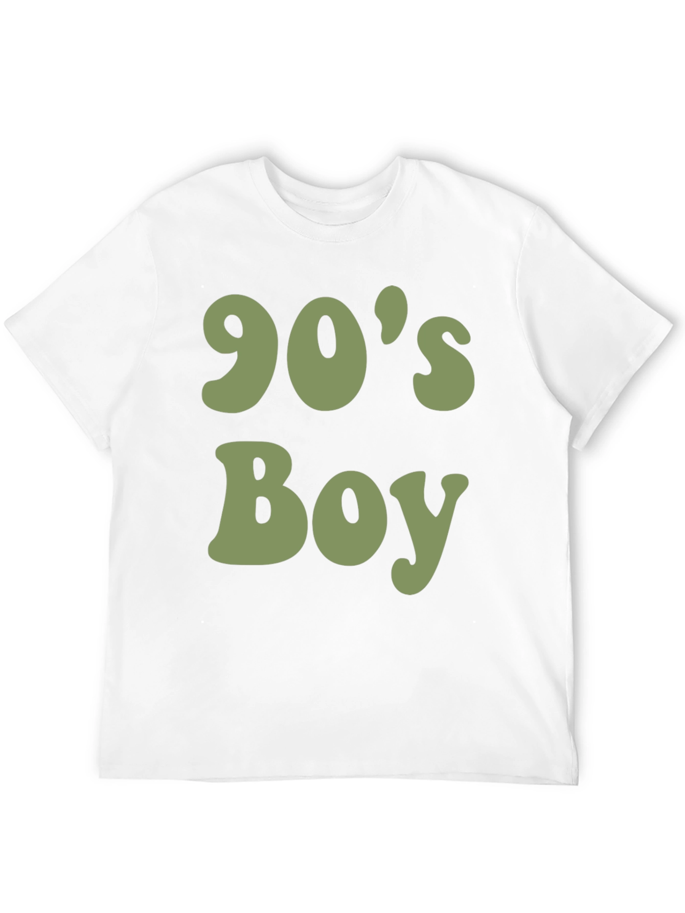 90s Boy Graphic T-Shirt - Retro Style