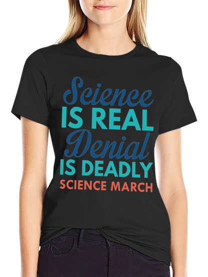 Science is Real Graphic T-Shirt