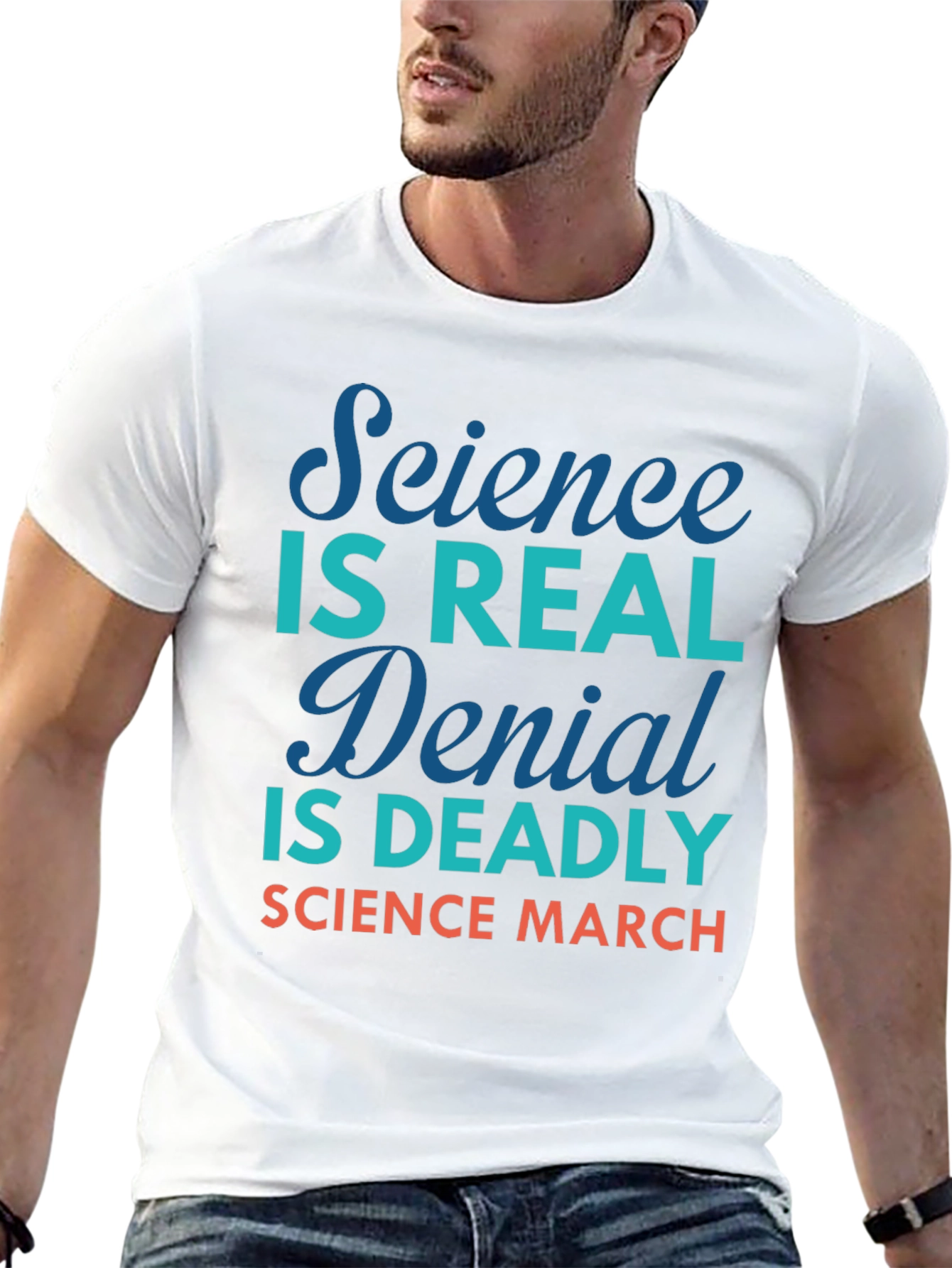 Science is Real Graphic T-Shirt