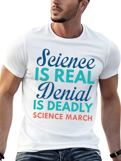 Science is Real Graphic T-Shirt