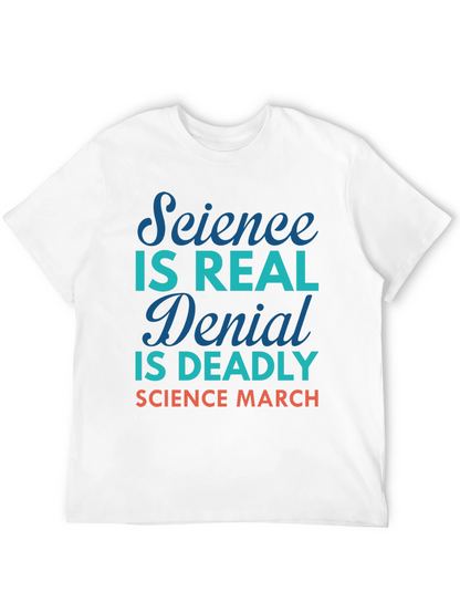 Science is Real Graphic T-Shirt