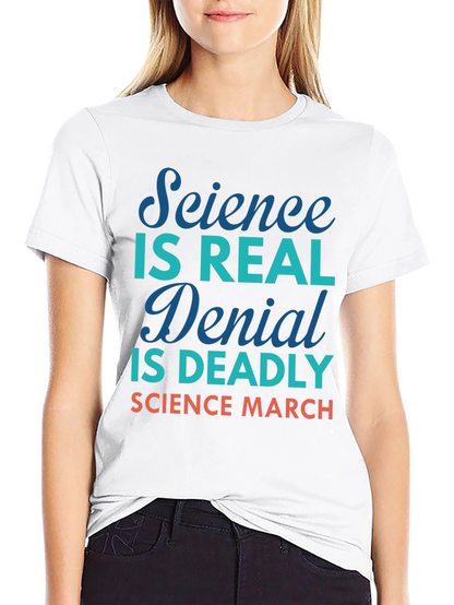 Science is Real Graphic T-Shirt