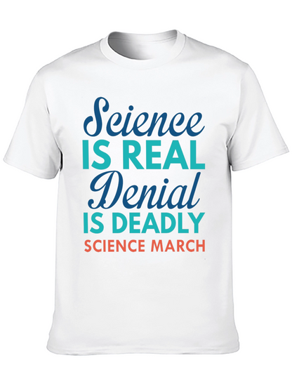 Science is Real Graphic T-Shirt