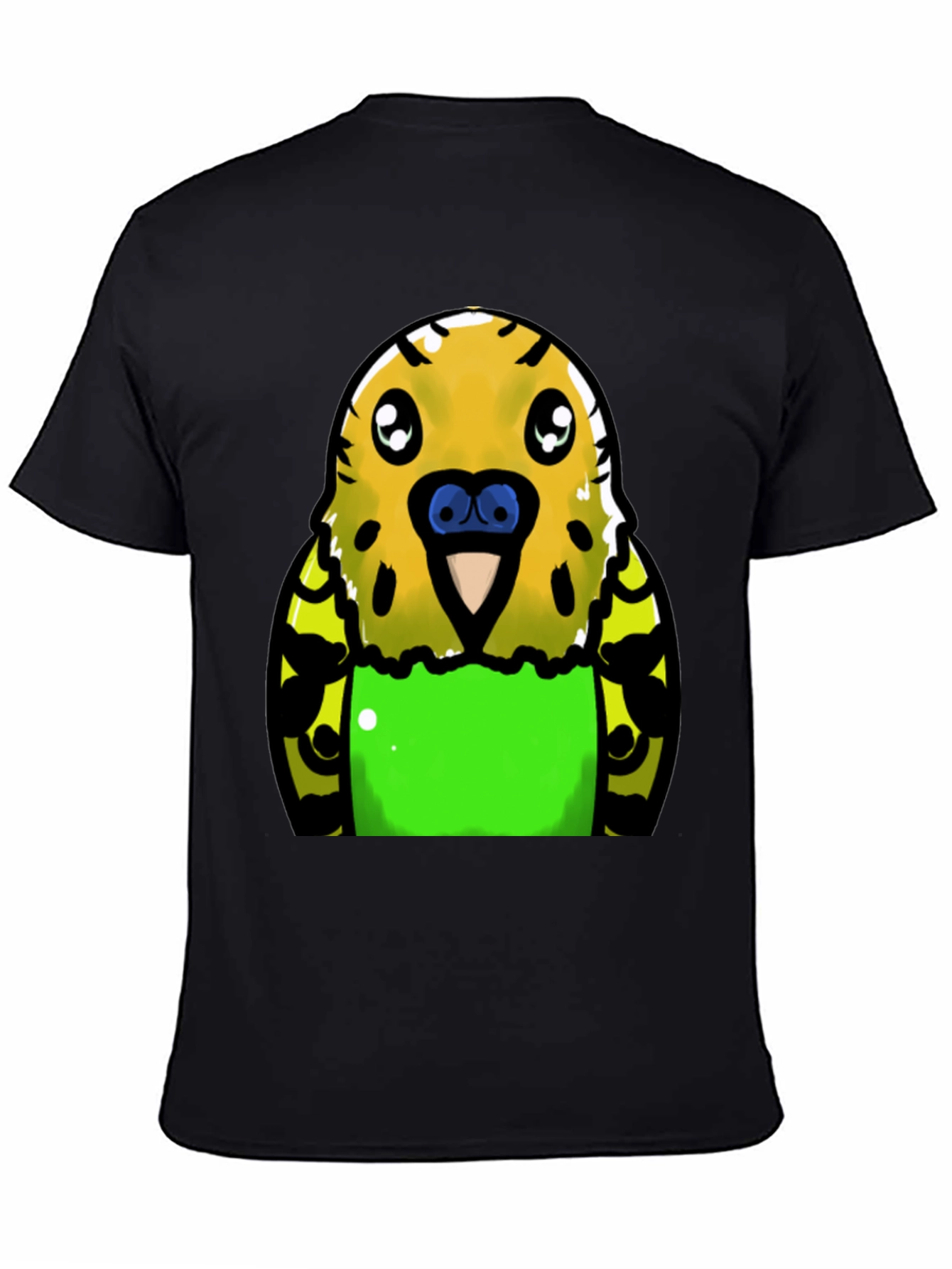 Budgie Cartoon Graphic T-Shirt