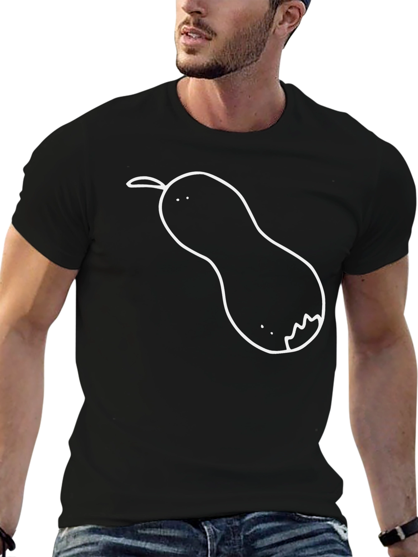 Funny Peanut T-Shirt - Unique Graphic Tee
