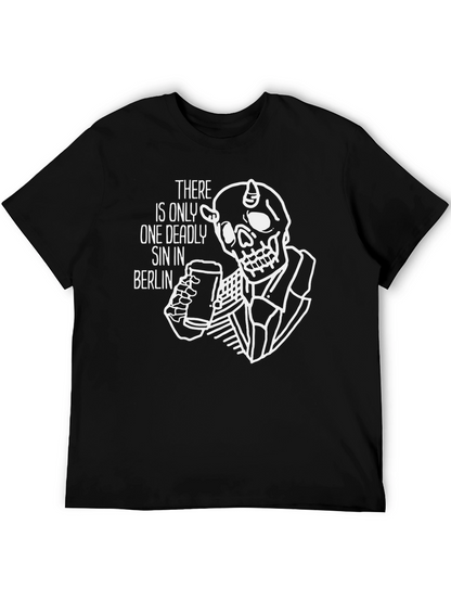 Berlin Deadly Sin Graphic Tee - Black
