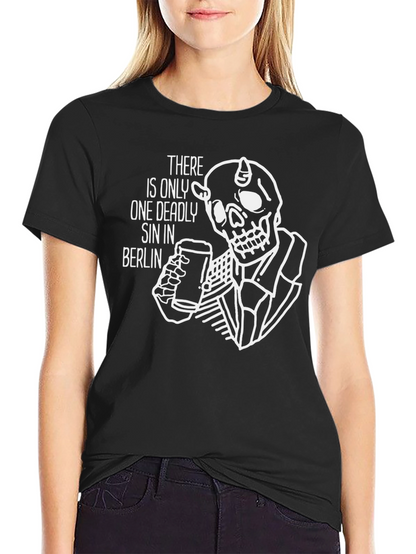 Berlin Deadly Sin Graphic Tee - Black