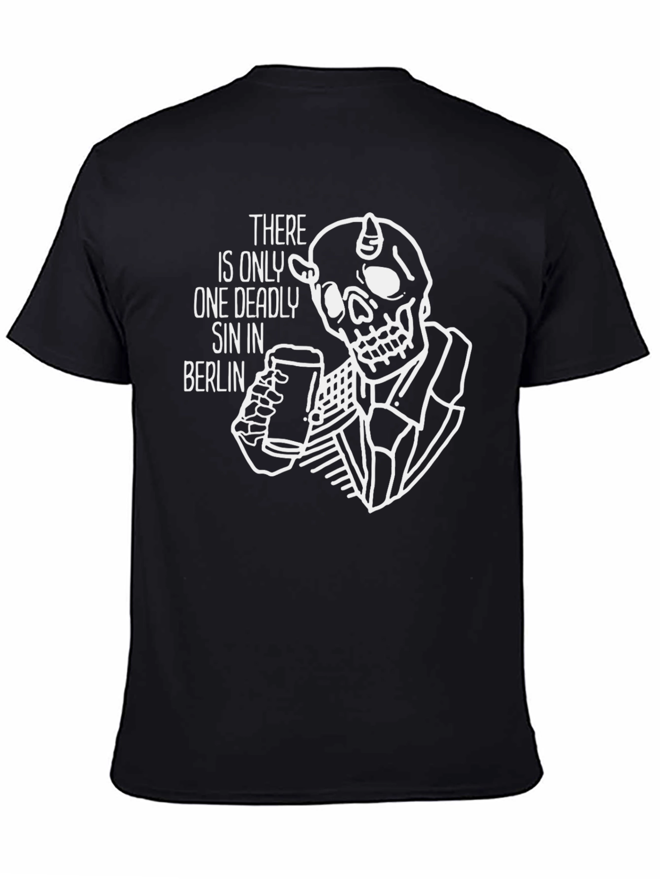 Berlin Deadly Sin Graphic Tee - Black