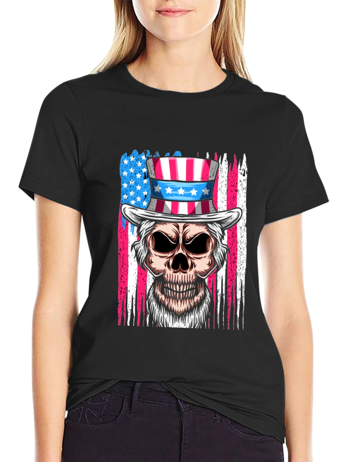 Patriotic Skull T-Shirt