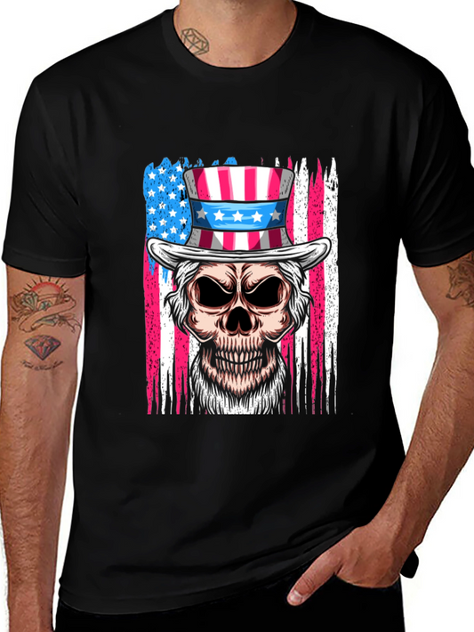 Patriotic Skull T-Shirt