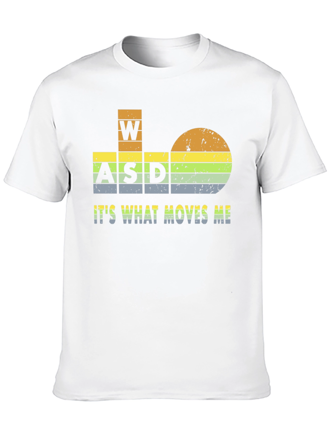 Gamer WASD T-Shirt - Its What Moves Me