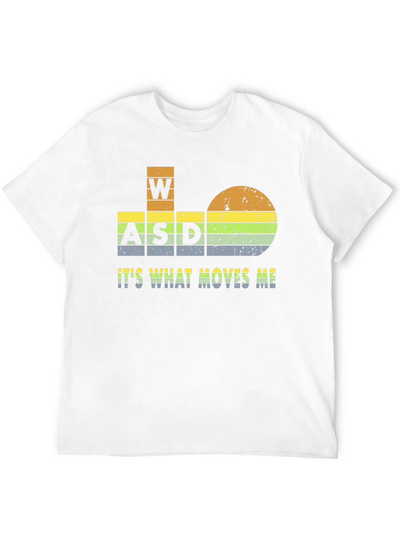 Gamer WASD T-Shirt - Its What Moves Me