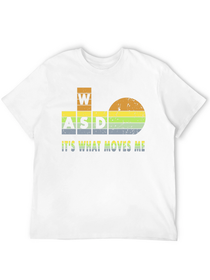 Gamer WASD T-Shirt - Its What Moves Me