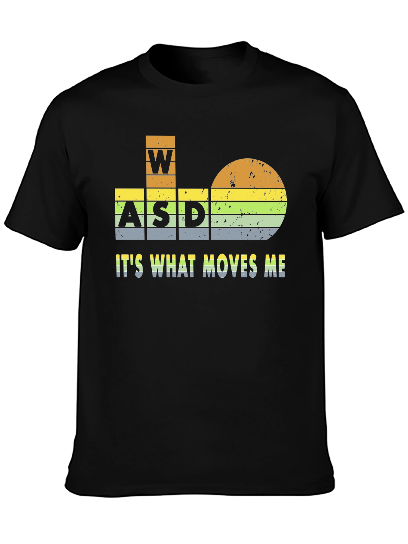 Gamer WASD T-Shirt - Its What Moves Me