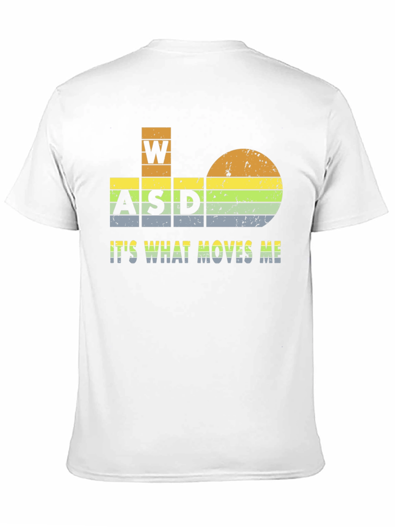 Gamer WASD T-Shirt - Its What Moves Me
