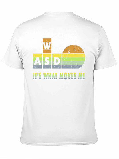 Gamer WASD T-Shirt - Its What Moves Me