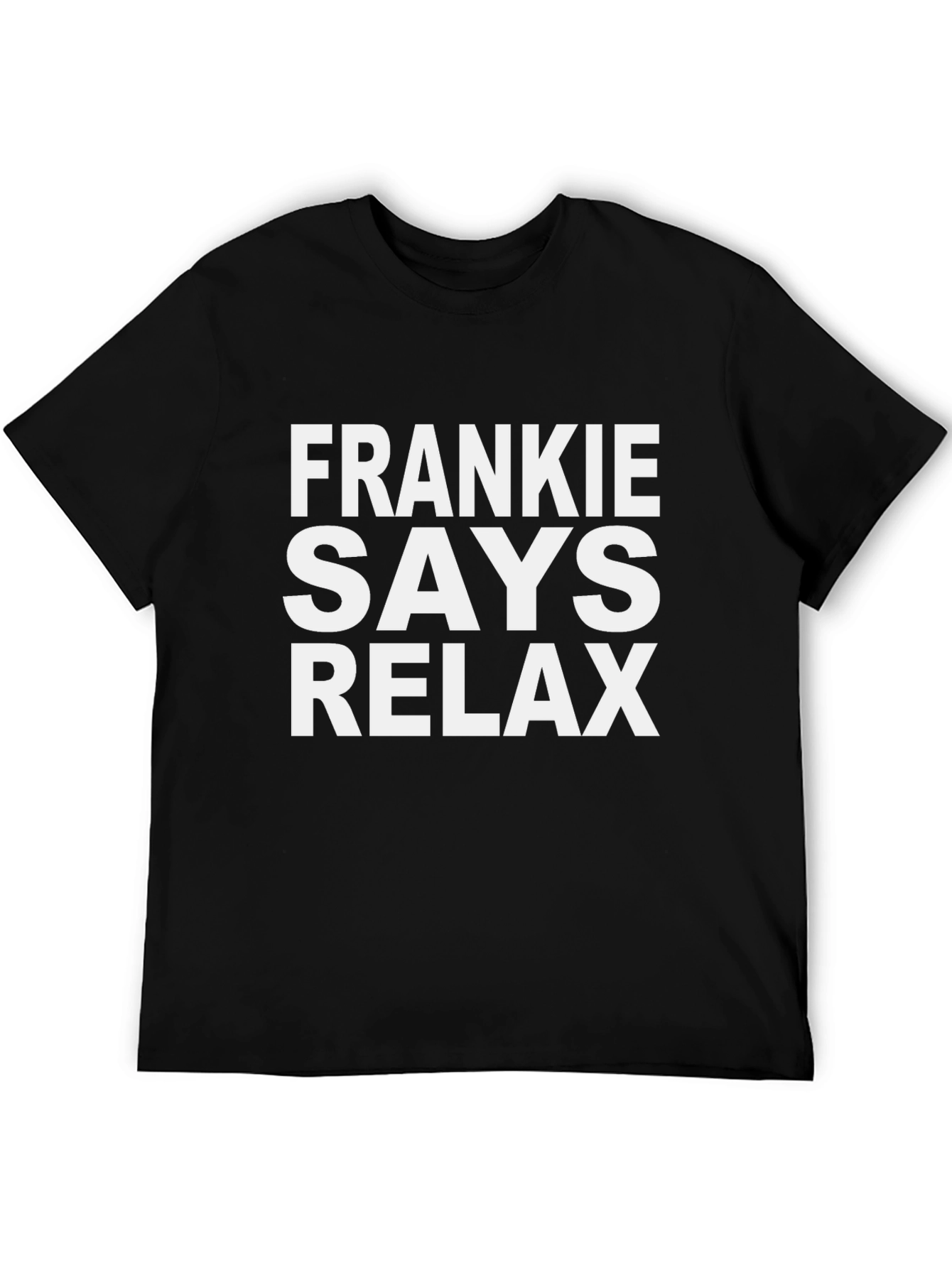 Frankie Says Relax Graphic Tee - Retro Style