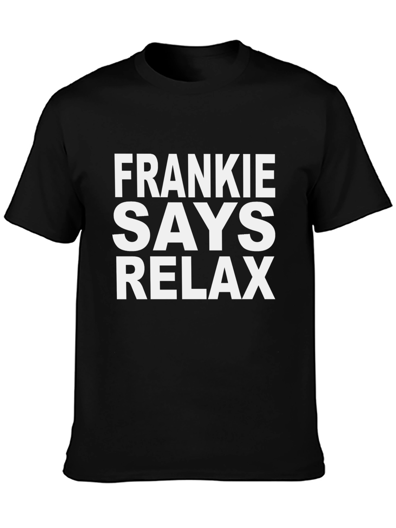 Frankie Says Relax Graphic Tee - Retro Style