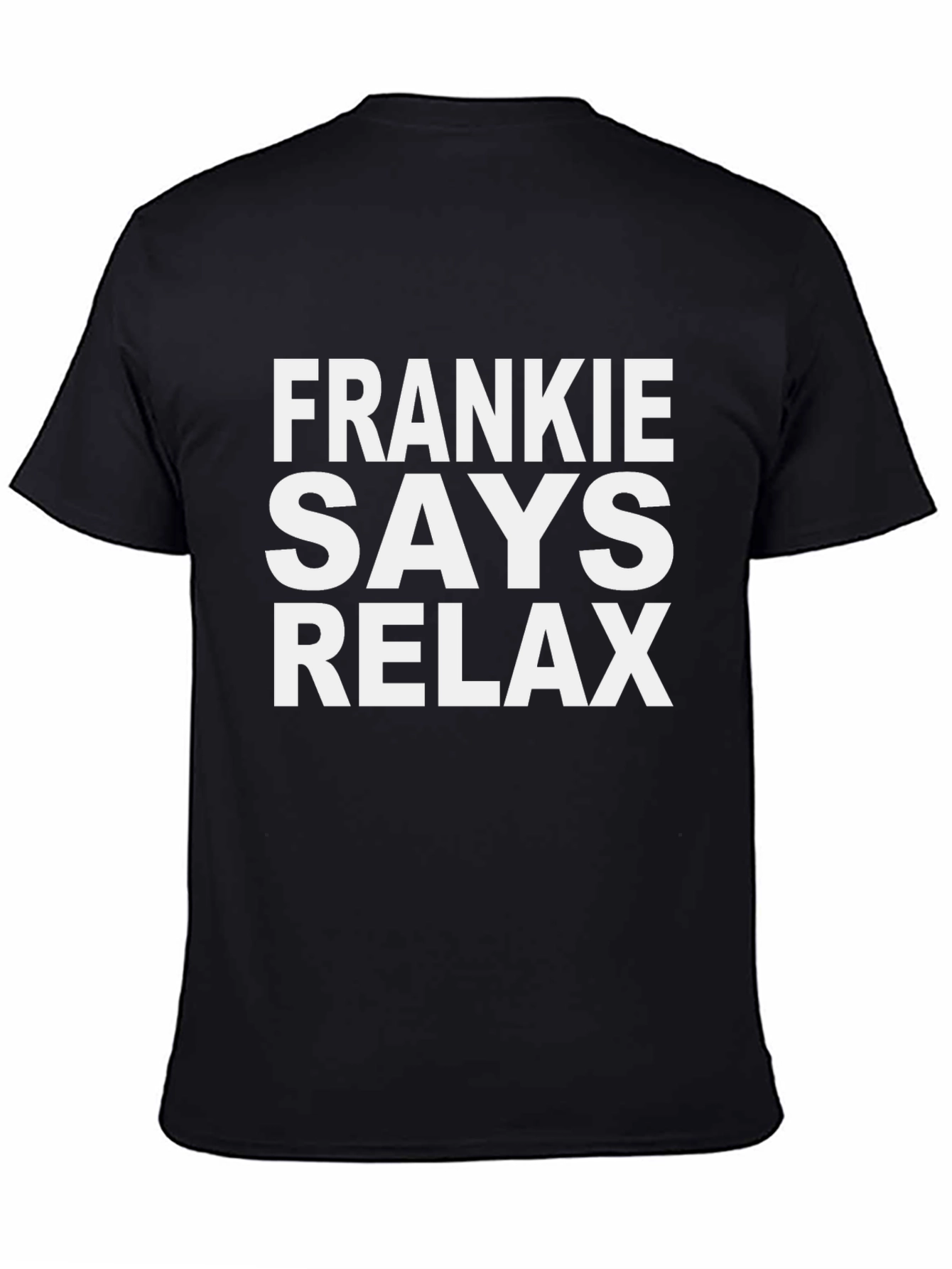 Frankie Says Relax Graphic Tee - Retro Style