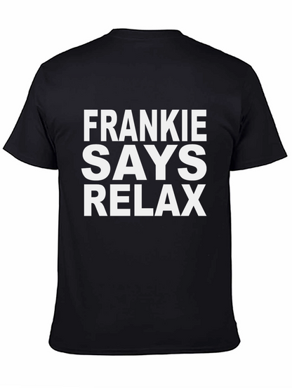Frankie Says Relax Graphic Tee - Retro Style