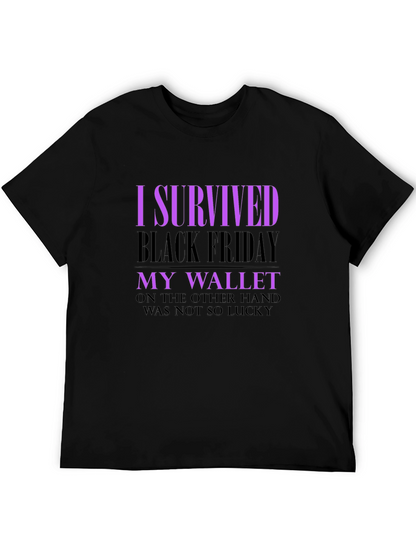 Black Friday Survivor Novelty T-Shirt