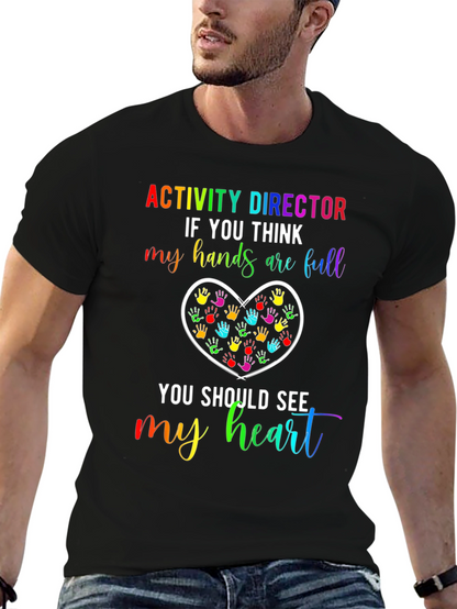 Activity Director Heart Hands T-Shirt