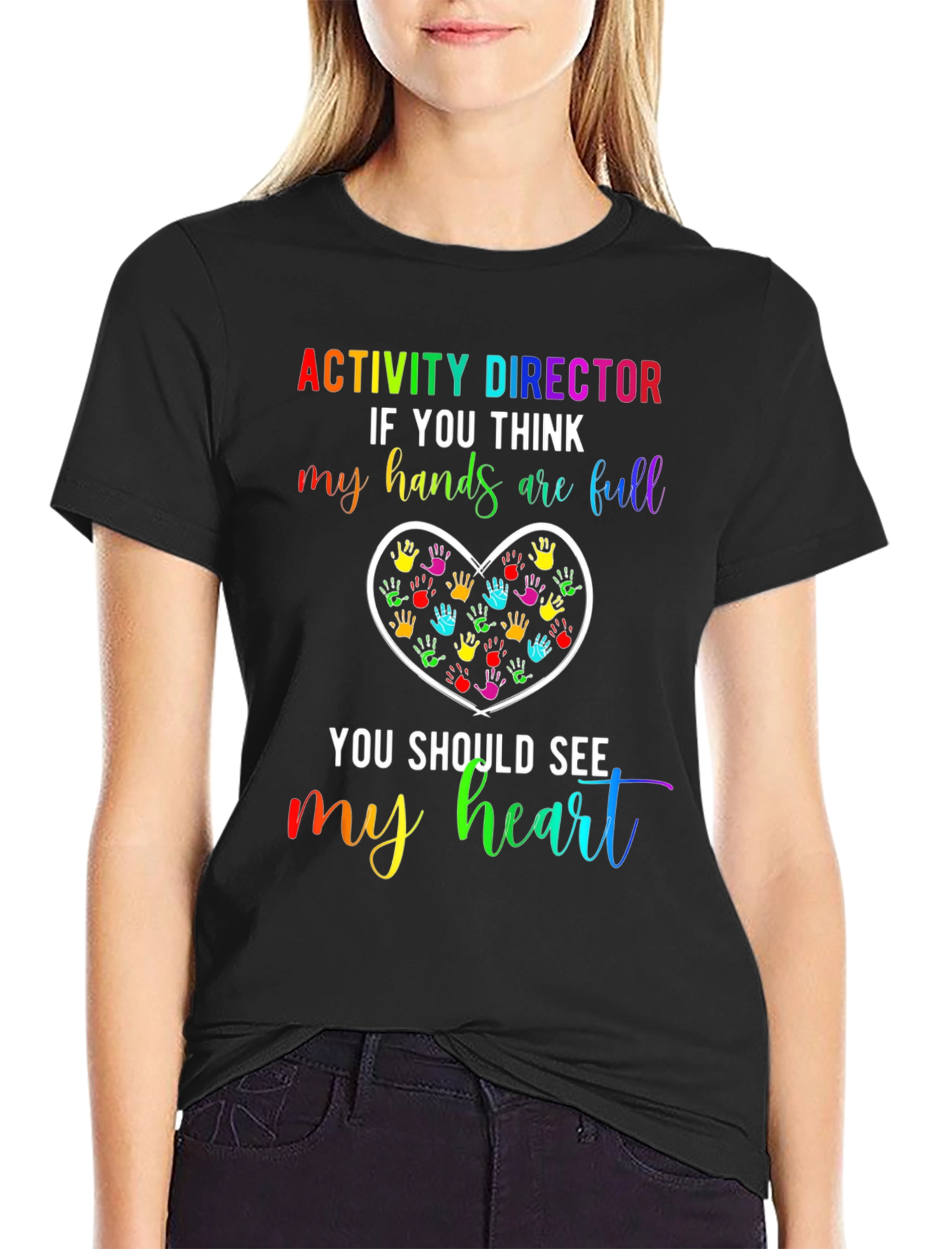 Activity Director Heart Hands T-Shirt