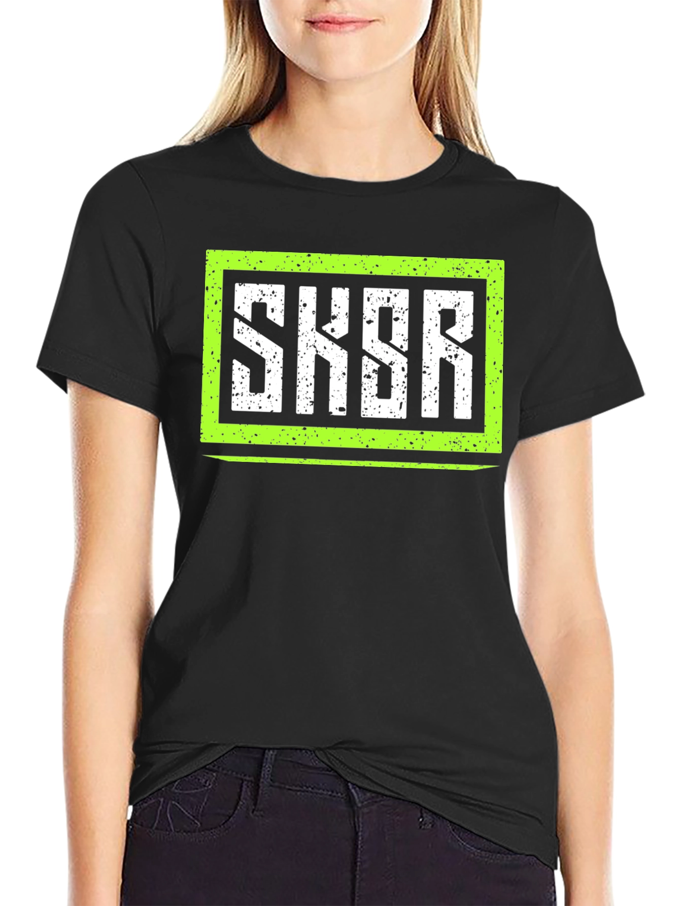 SKSR Graphic Tee - Edgy Urban Style