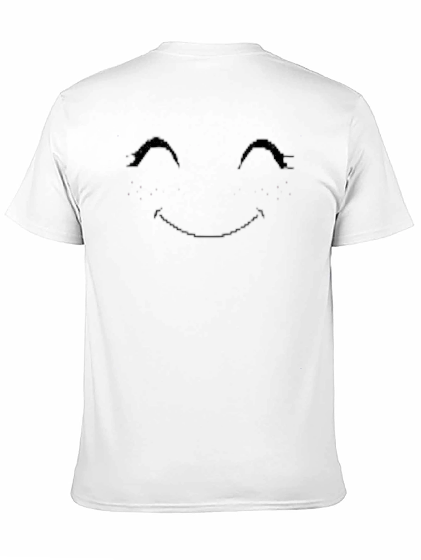 Smiley Face Mens Black T-Shirt