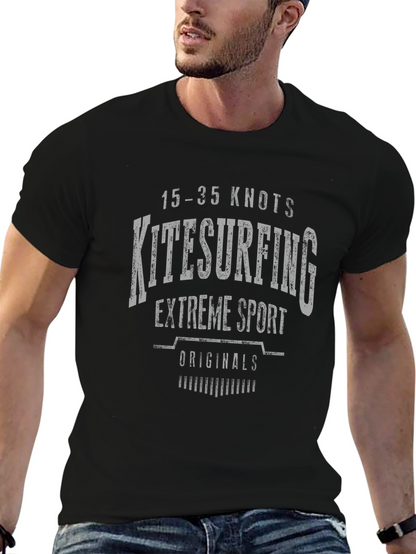 Kitesurfing Extreme Sport Graphic Tee - 15-35 Knots