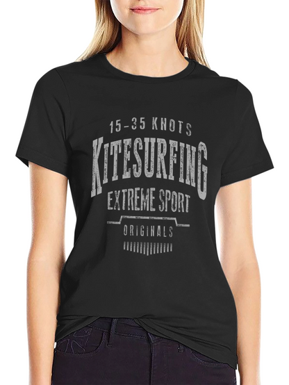 Kitesurfing Extreme Sport Graphic Tee - 15-35 Knots