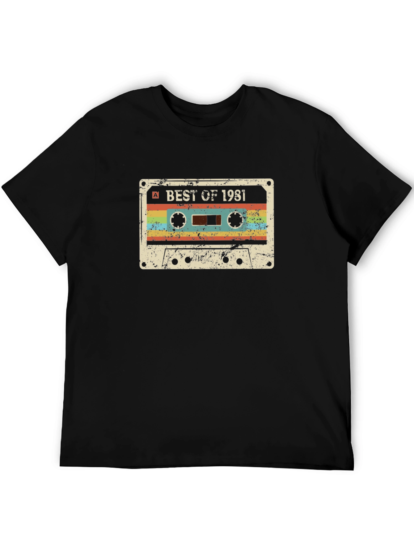 Best of 1981 Cassette Tape Graphic T-Shirt