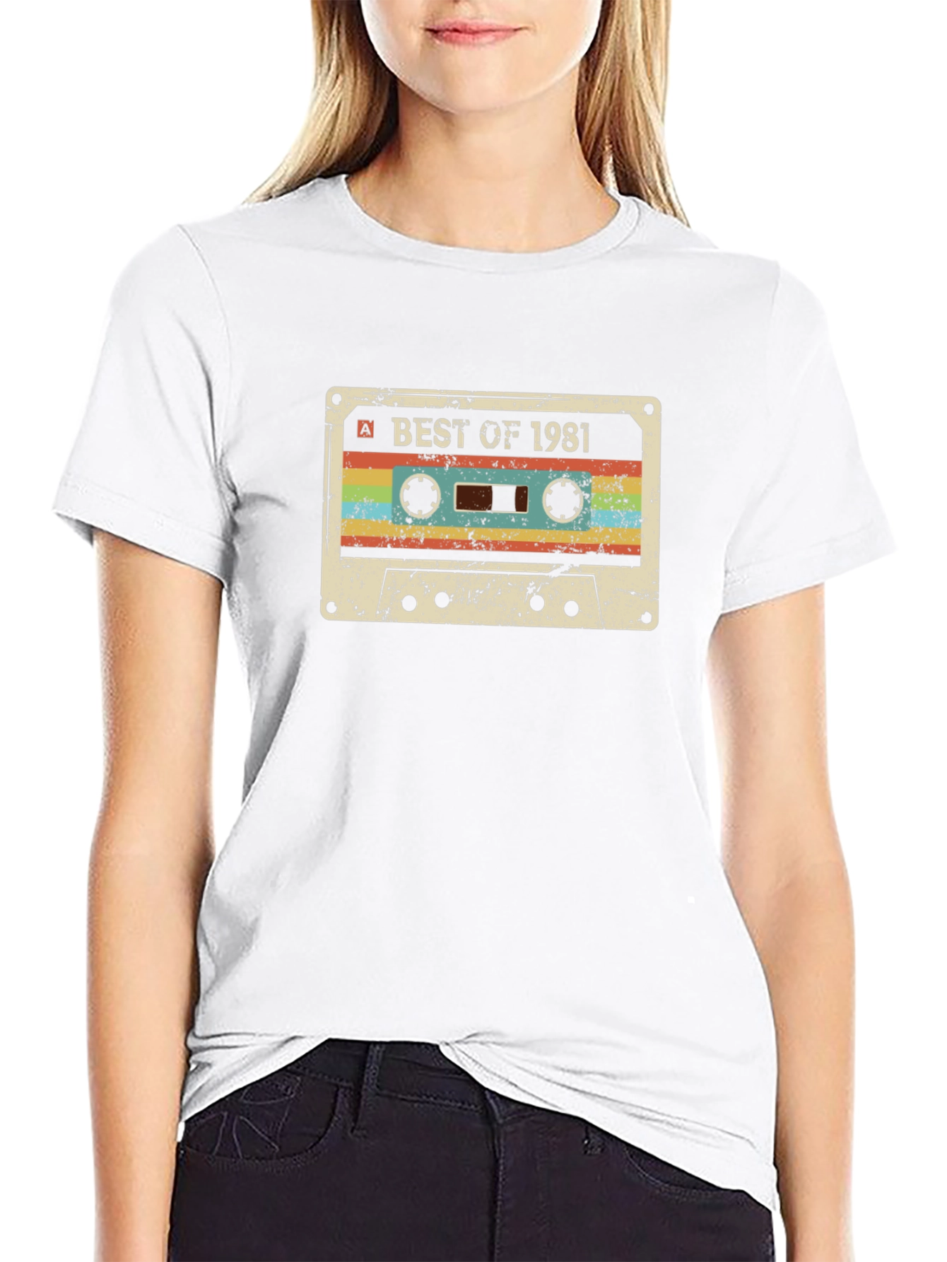 Best of 1981 Cassette Tape Graphic T-Shirt