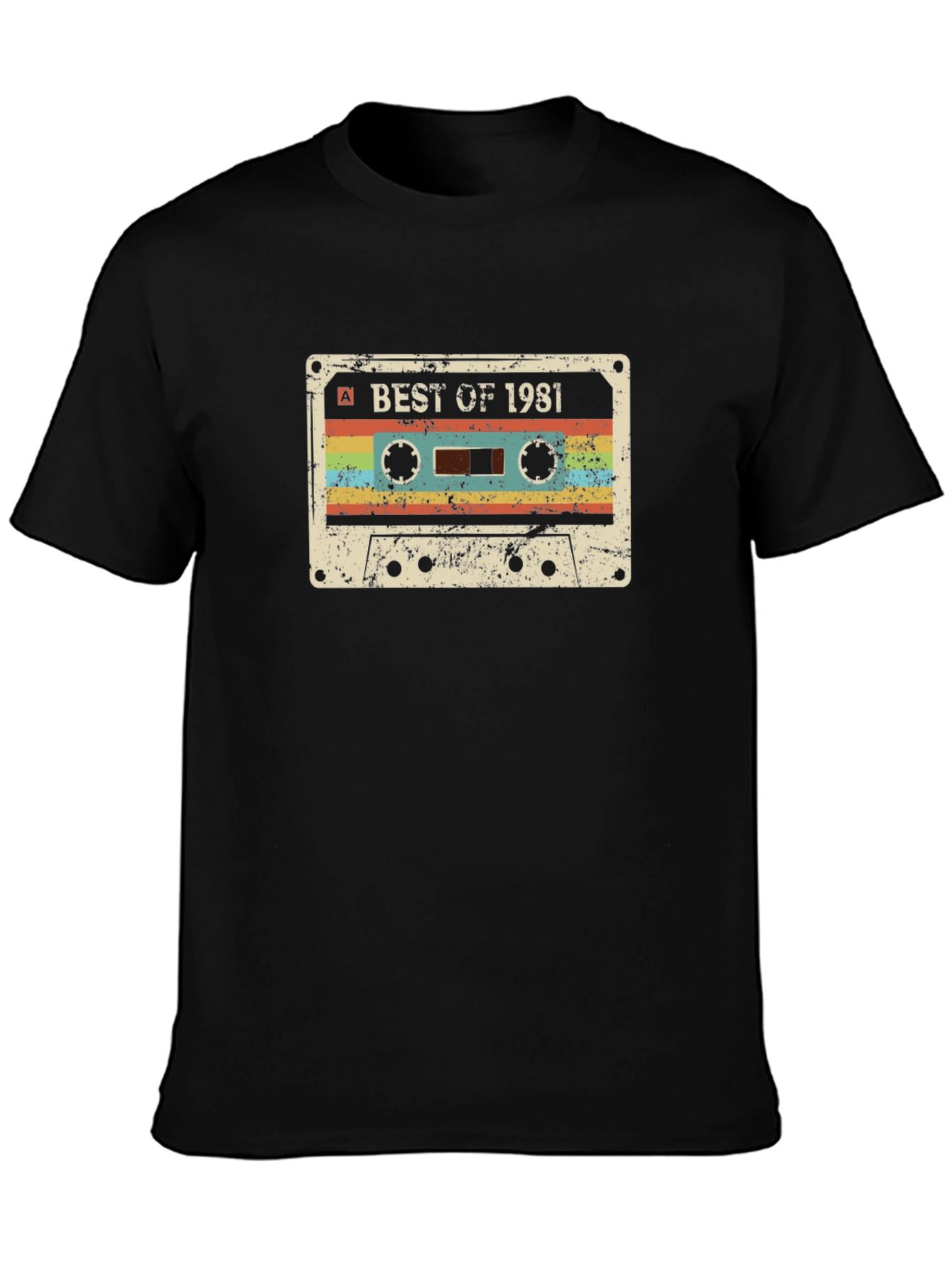 Best of 1981 Cassette Tape Graphic T-Shirt