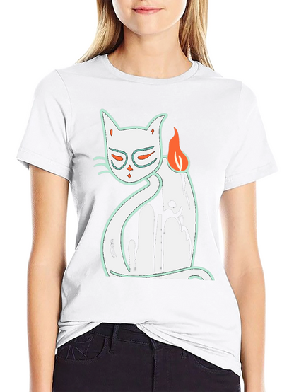 Cool Cat Flame T-Shirt