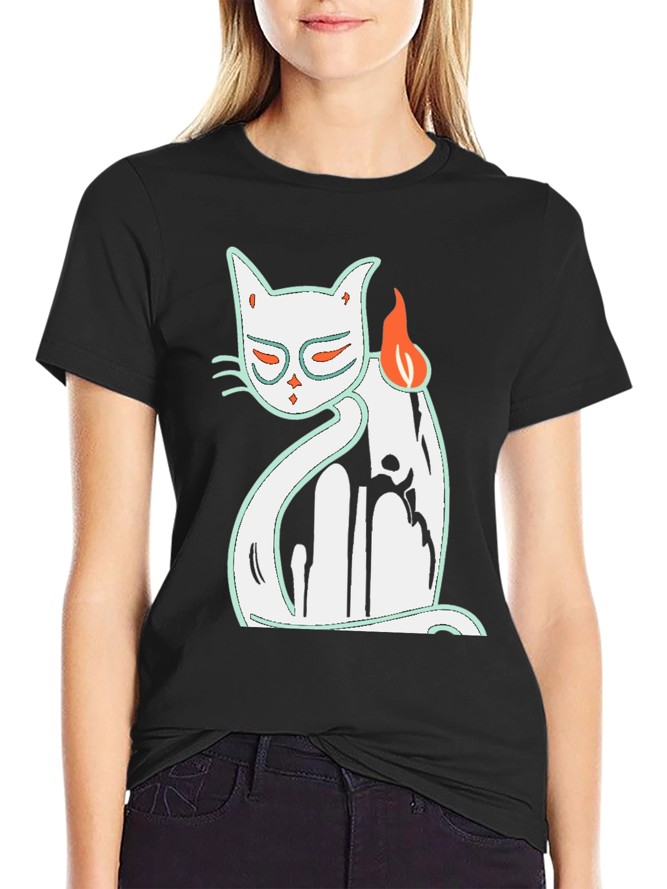 Cool Cat Flame T-Shirt