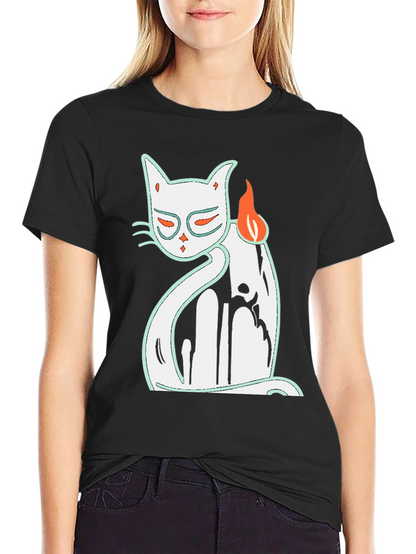 Cool Cat Flame T-Shirt