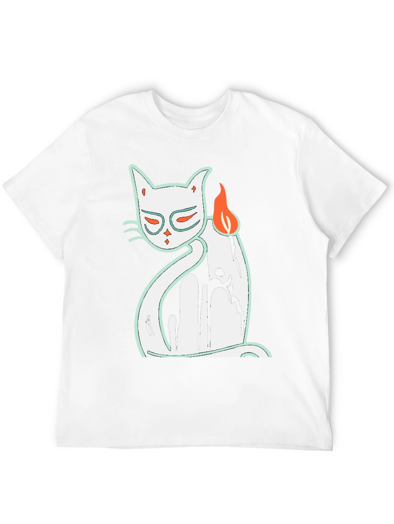 Cool Cat Flame T-Shirt