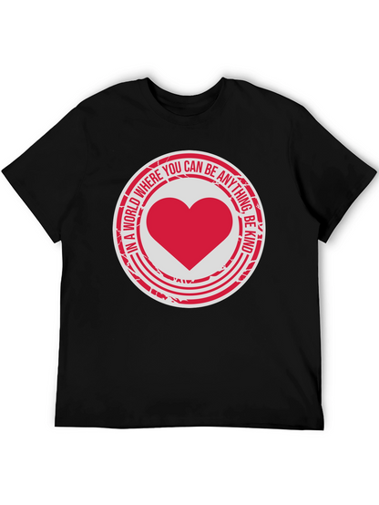 Kindness Heart Graphic Tee - Inspirational Design