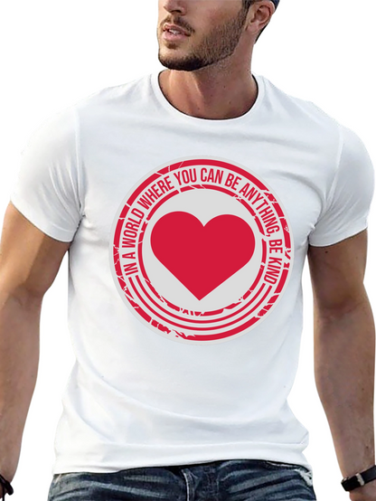 Kindness Heart Graphic Tee - Inspirational Design