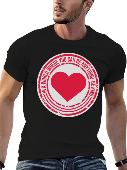 Kindness Heart Graphic Tee - Inspirational Design