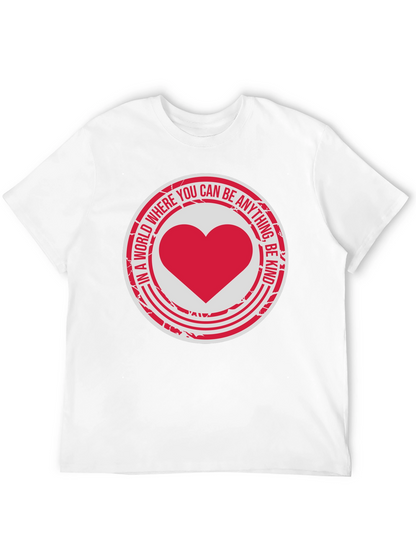 Kindness Heart Graphic Tee - Inspirational Design