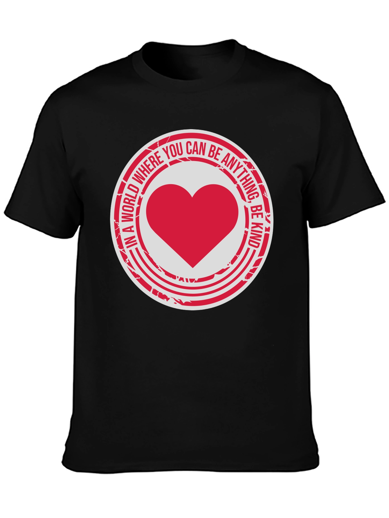 Kindness Heart Graphic Tee - Inspirational Design