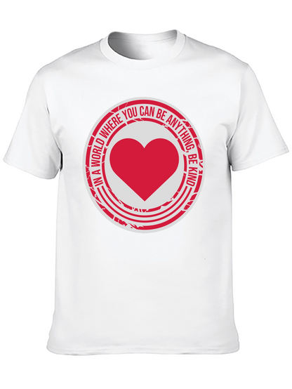 Kindness Heart Graphic Tee - Inspirational Design